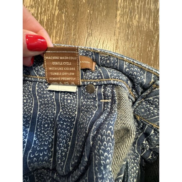 Paige Hollywood Hills Bootcut Dark Wash Denim Jeans Women's Size 31x30 Casual - Picture 7 of 10